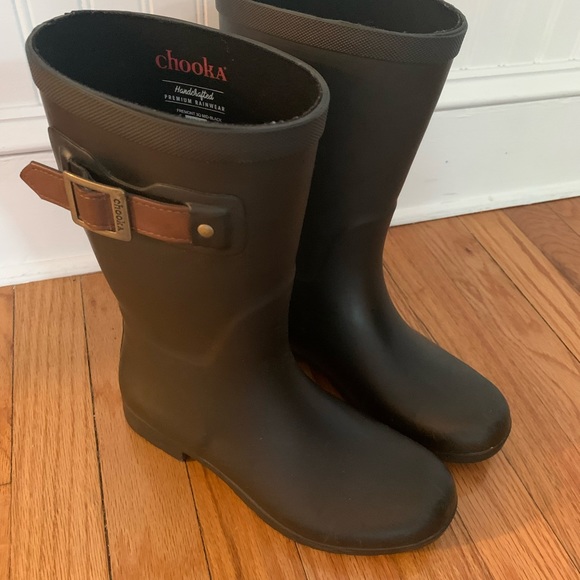 chooka lined rain boots